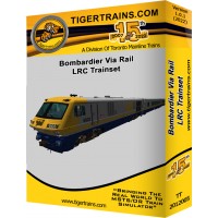 Bombardier LRC Trainset - Via Rail Edition