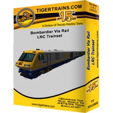 Bombardier LRC Trainset - Via Rail Edition