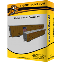 Union Pacific Boxcar Set