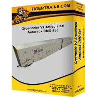 Greenbriers Articulated Autoracks V2 CMO Set