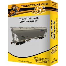 CMO Trinity 3281cu.ft. Hoppers