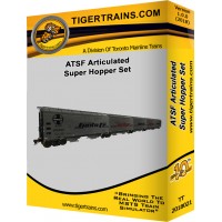 ATSF Articulated Super Hopper Set