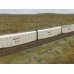 Greenbriers Articulated Autoracks V2 BNSF Set