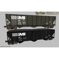 Norfolk Southern - 3 Bay Coal Hoppers