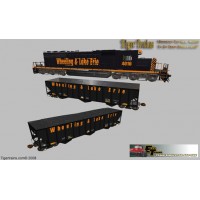 Wheeling & Lake Erie Trainset Wheeling & Lake Erie Trainset