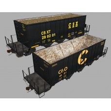 Ortner 3 Bay Aggregate Car Set #1