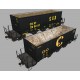 Ortner 3 Bay Aggregate Car Set #1