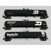 BN & ATSF 61'7" Tank Cars