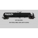 BN & ATSF 61'7" Tank Cars