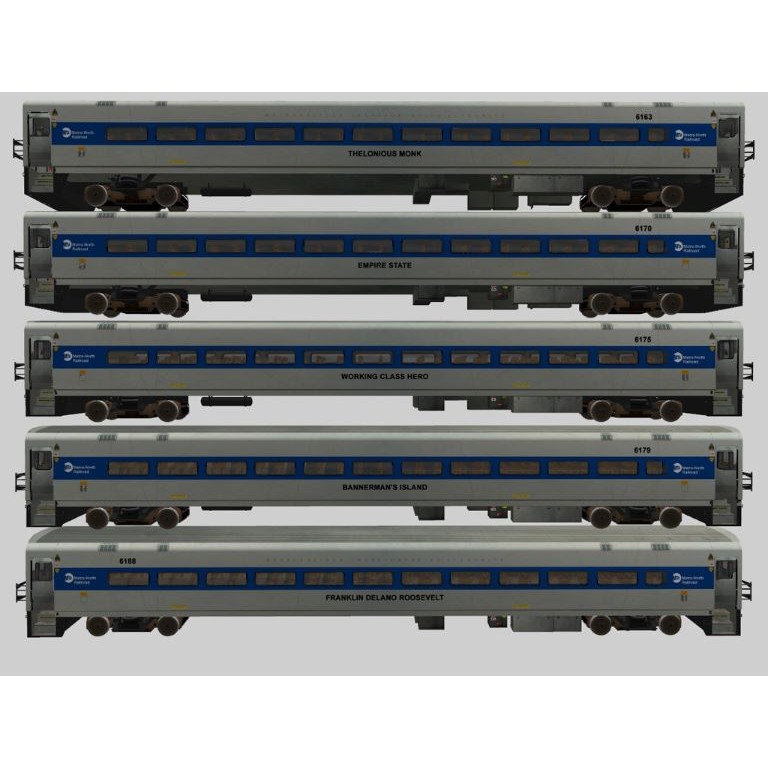 Metro north train toy top