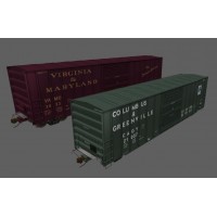 FMC 50' Mixed Boxcar Set #2