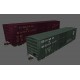 FMC 50' Mixed Boxcar Set #2