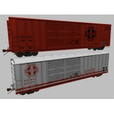 Sierra Railroad Boxcar Set