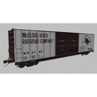 McCloud River Railroad Boxcar Set