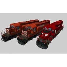 Canadian Pacific SD40 Pack #2